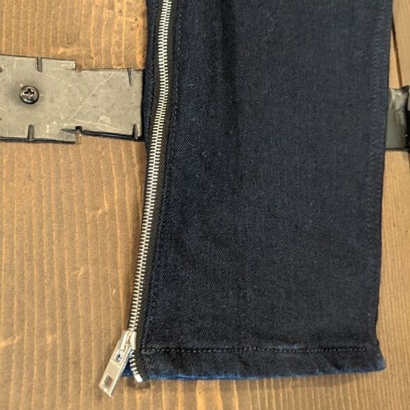 RAG & BONE 10-in Capri Jean in Indigo side zip - Picture 6 of 9